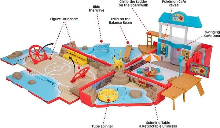 Produktbild Pokémon Pokemon Carry Case Beach Playset