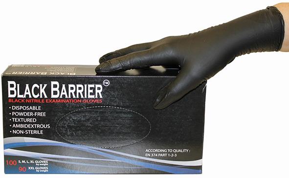 Blackbarrier Nitril-Handschuh