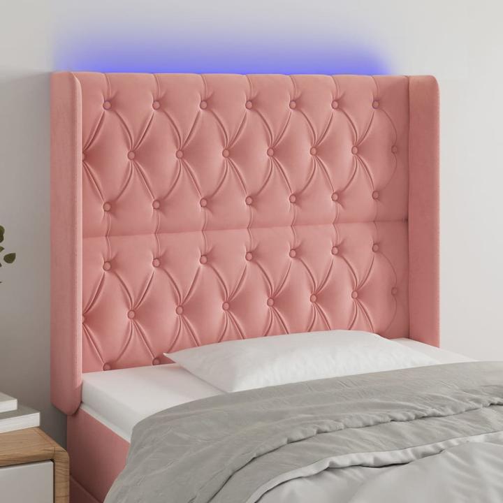 Actual product image vidaXL LED Kopfteil (103 x 16 x 128 cm)