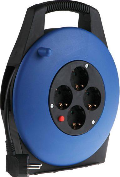 RS PRO Cable reel semi-enclosed 3G 10m 1mm2 DE (10 m, 1 mm²)