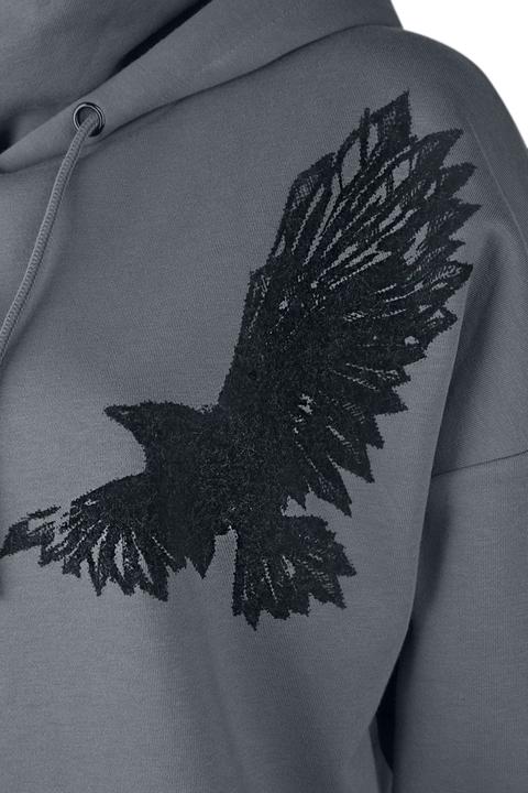 Produktbild Black Premium Kapuzenpullover mit integriertem Kragen (XL)