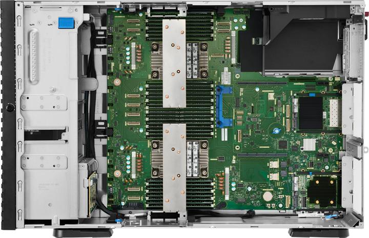 Actual product image HPE E ProLiant Compute ML350 Gen12, Intel Xeon 6515P, 16c, -R, 8SFF, MR408i-o, SSD (64 GB, Tower Server)