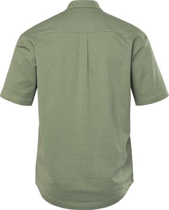 Immagine prodotto JP1880 Camicia di seersucker con mezze maniche, colletto button-down e vestibilità moderna (4XL)