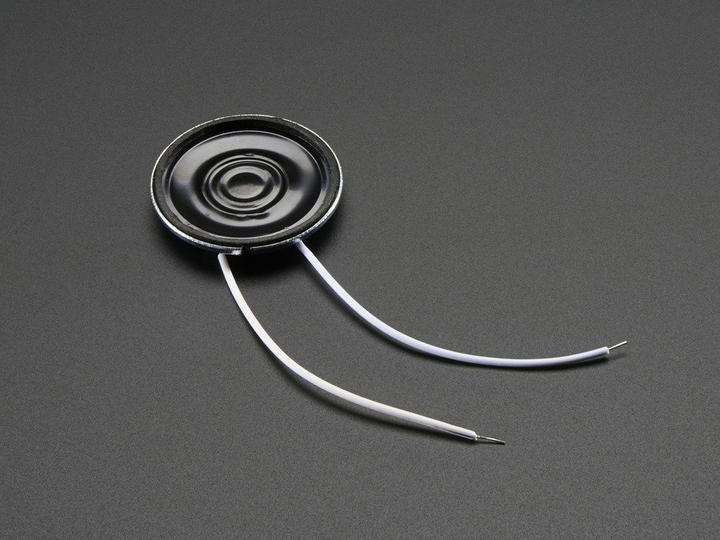 Adafruit Mini haut-parleur en métal (Haut-parleurs)