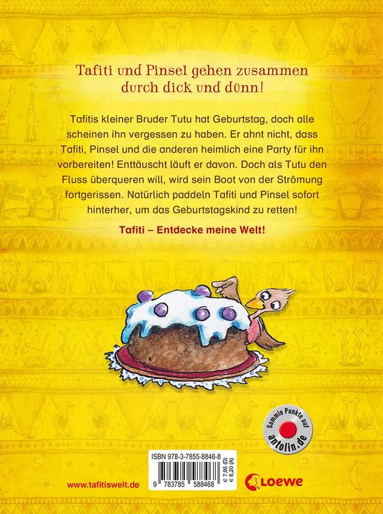 Produktbild Tafiti und das verschwundene Geburtstagskind (Deutsch, Julia Boehme, 2018)