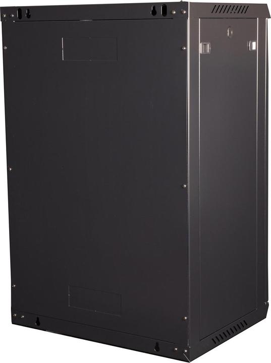 Produktbild Value 19-Zoll Wandgehäuse 18HE 600x450mm schwarz, Bausatz (18 HE, 19 Zoll Rack)