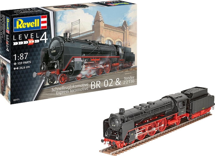 Produktbild Revell Express locomotive BR 02 & Tender 2'2'T30