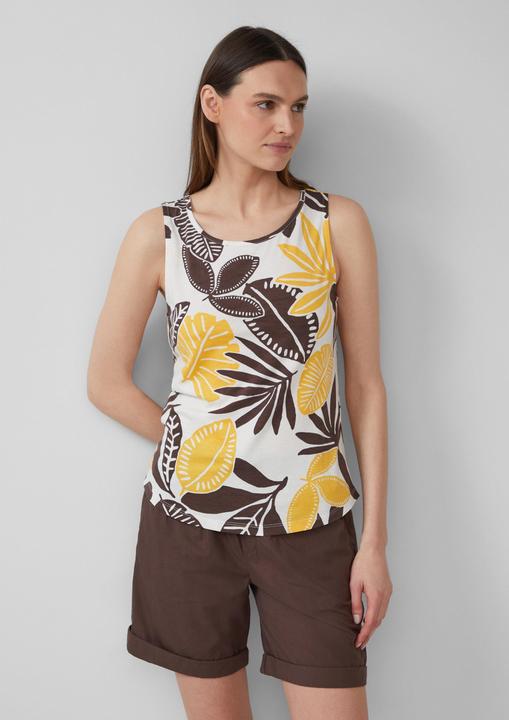 Produktbild S.Oliver T-Shirt Top mit dekorativem Cut-out (40)