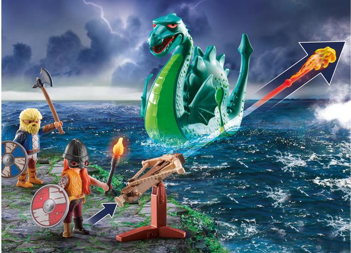 Image du produit Playmobil Viking avec un monstre marin (71830, Histoire de Playmobil)