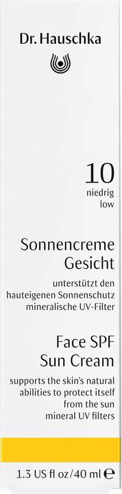 Image du produit Dr. Hauschka crème solaire pour le visage SPF10 crème (Crème solaire visage, Jusqu'à SPF 10, 40 ml, 63 g)