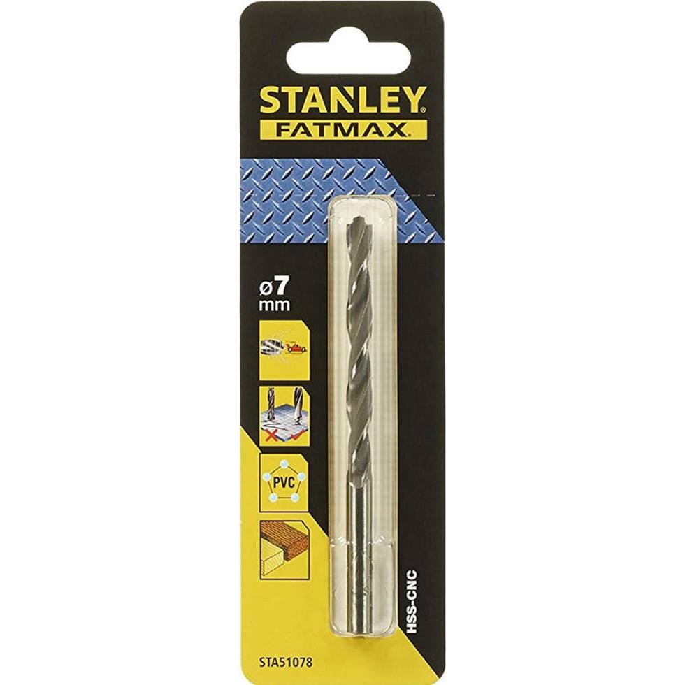 Stanley, Punta da trapano, PALLOTTOLA 7.0 KA. Lunghezza 109 mm (7 millimetri)