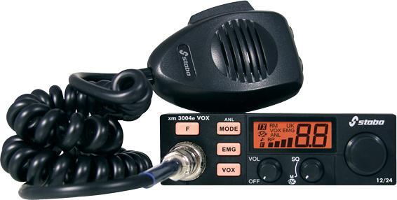 Stabo CB mobile radio Multinorm/Vox 12/24V xm3004e