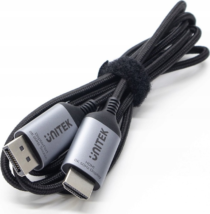 Produktbild Unitek KABEL DISPLAYPORT 1.4 DO HDMI 2.1 8K 1 8M (1.80 m, DisplayPort)