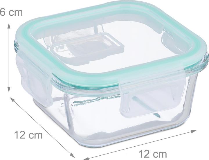 Produktbild Relaxdays Glasbehälter-Set (0.32 l)