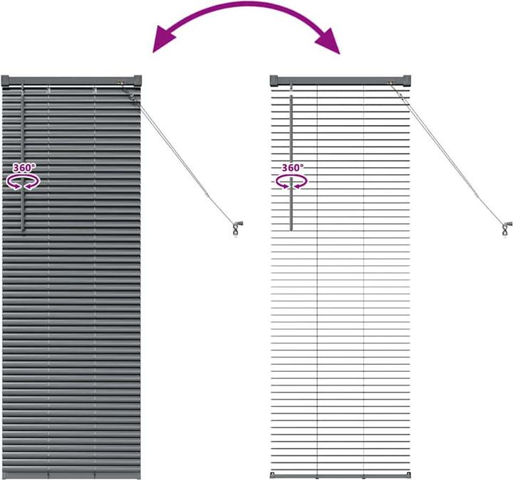 Produktbild vidaXL Balkenjalousien (220 x 75 cm)