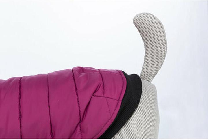 Actual product image Trixie Arlay S Coat, 33 cm, Berry (S, Dog coat)