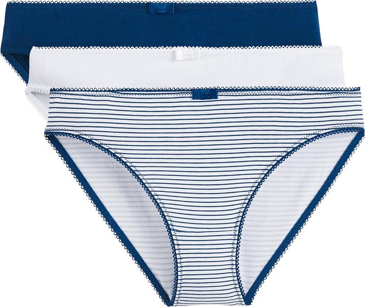 Image du produit La Redoute Collections Lot de 3 slips (34, Une unité par pack)