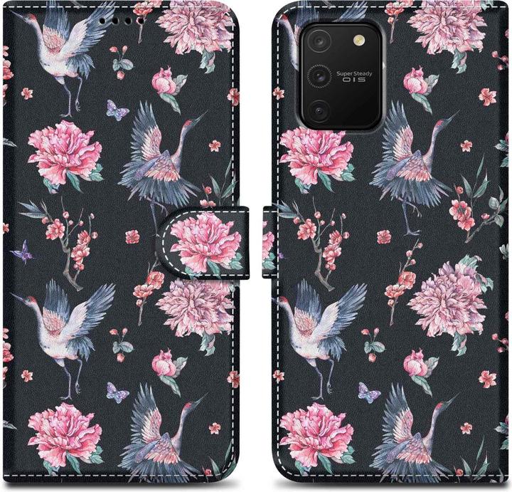Actual product image Cadorabo Case Book Print (Samsung Galaxy A91, Samsung Galaxy S10 Lite)
