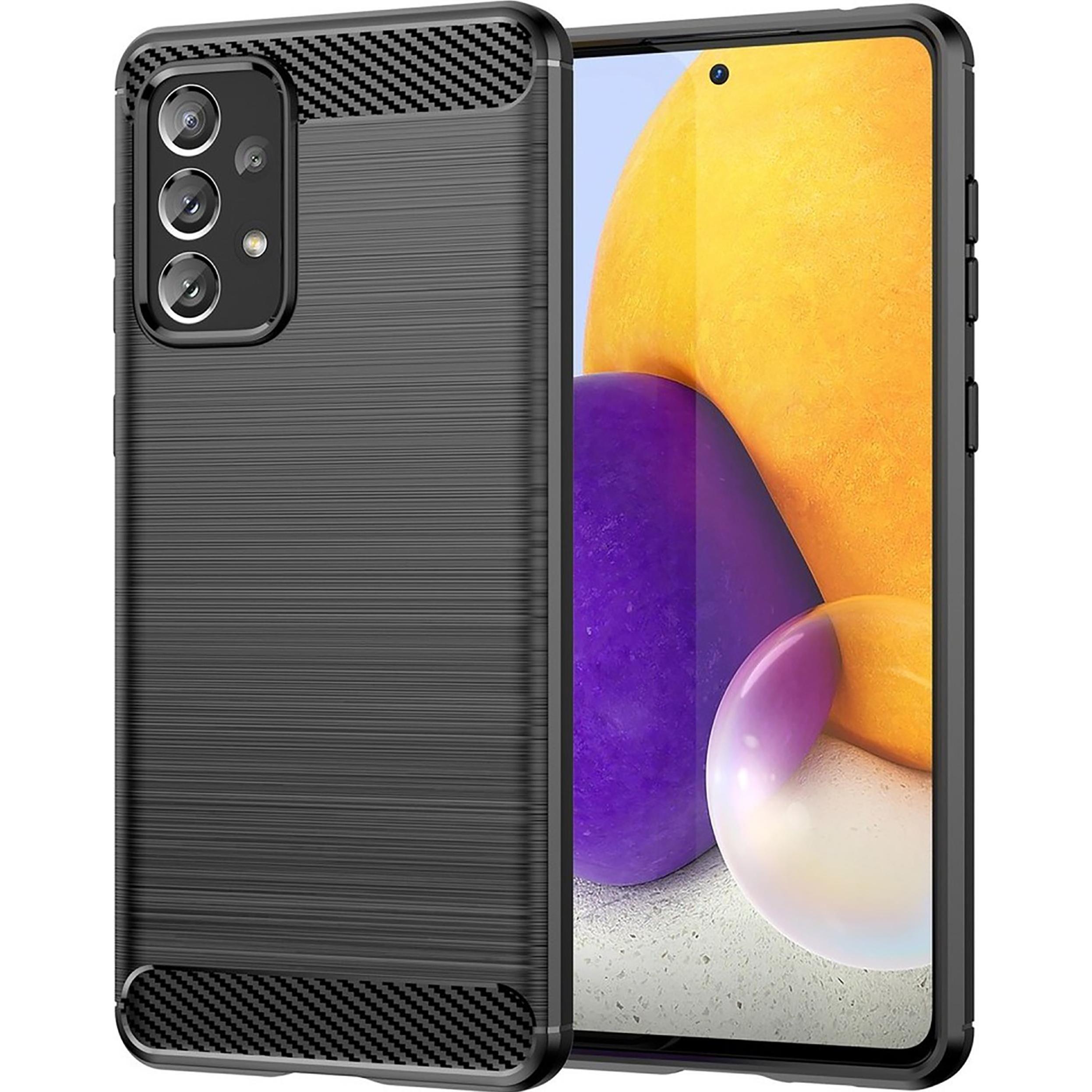 Cazy Hülle Kompatibel mit Samsung Galaxy A73 - Schützhulle Rugged Back Cover Kunststoff - (Samsung Galaxy A73 5G), Smart...