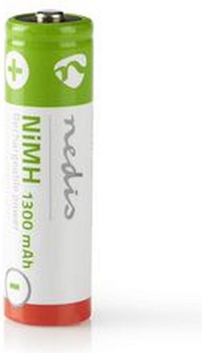 Nedis Akku AA Ni-MH 1,2 V 1300 mAh 4 Stück (4 Stk., AA, 1300 mAh)