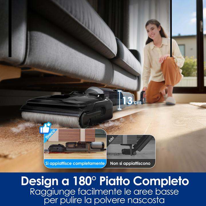 Image du produit Tineco Akku-Bodenreiniger Floor One i5 Stretch (Aspirer + balayer)