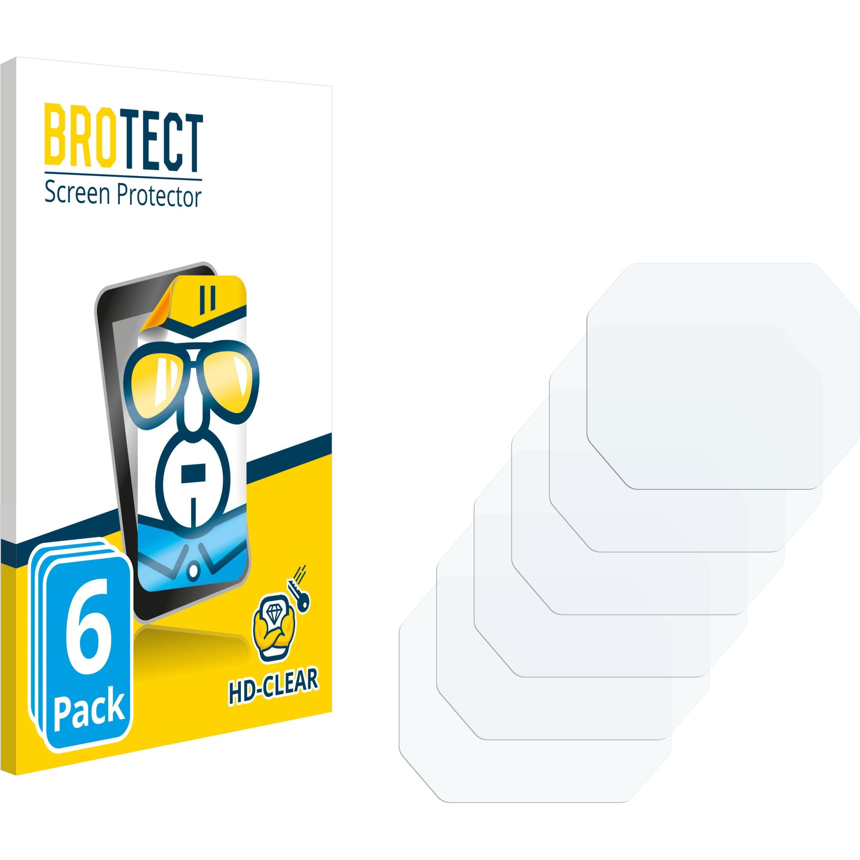 BROTECT Schutzfolie Displayschutz Displayschutzfolie Folie Klar Transparent, Smartwatch Schutzfolie, Transparent