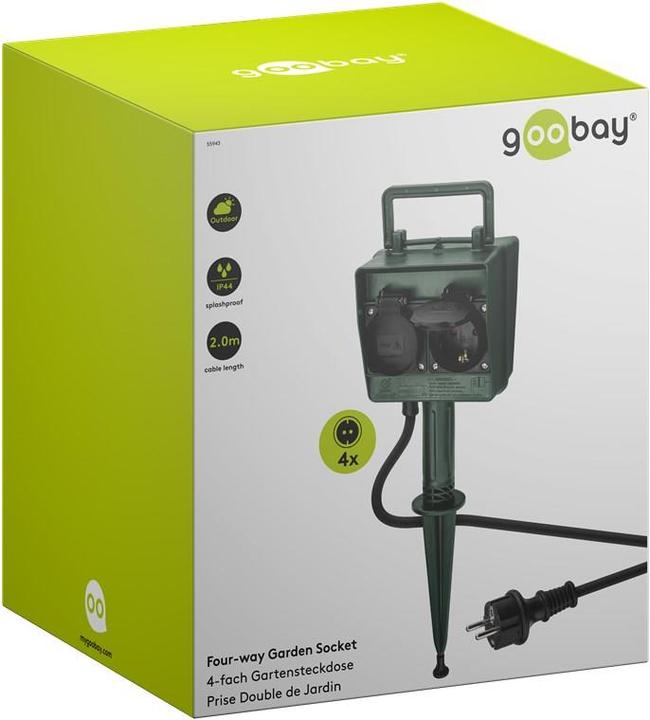 Produktbild Goobay Gartensteckdose
