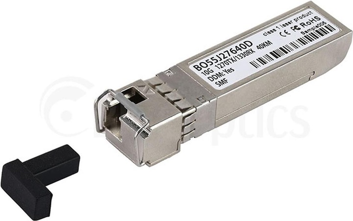 Actual product image CBO Fujitsu SFP-10G-BX-U-40KM Compatible BlueOptics SFP+ BO55J27640D