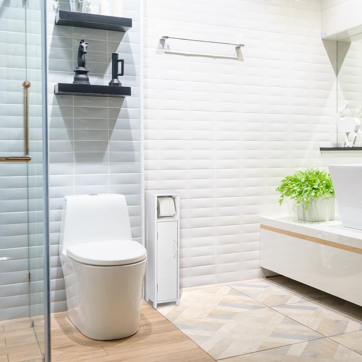 Actual product image Relaxdays Toilet paper holder