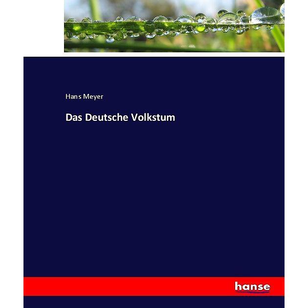 Das Deutsche Volkstum, Fachbücher von Hans Meyer