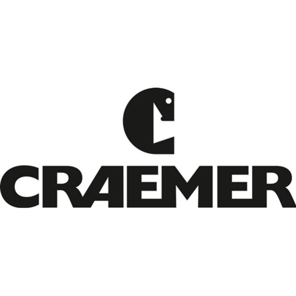 Thumbnail - Craemer, Lagerbehälter, Kunststoffbehälter rund 50 l HD-PE weiss D420xH540mm mit Aussengriff