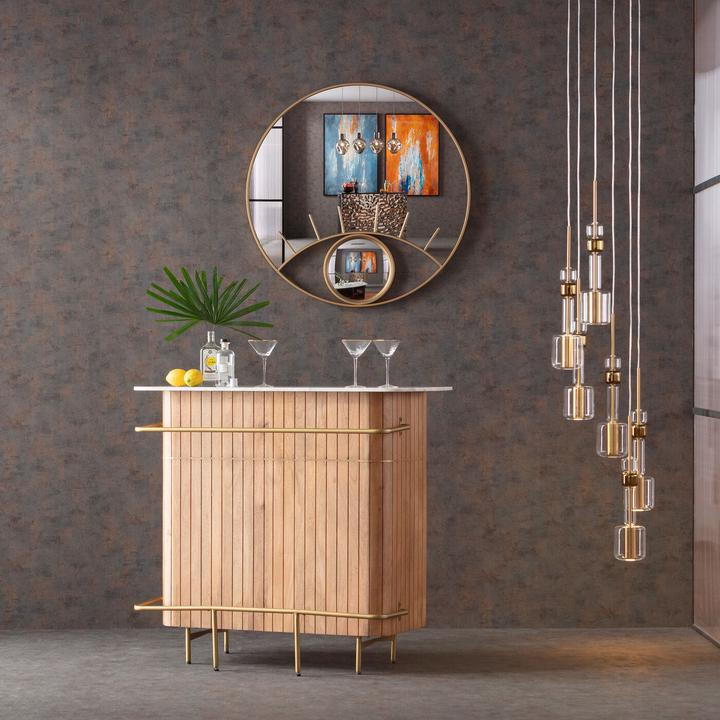 Actual product image Kare Design Wall mirror Occhi Ø100cm (100 cm)
