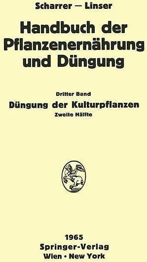 Produktbild Düngung der Kulturpflanzen 2 (Deutsch, 2014)