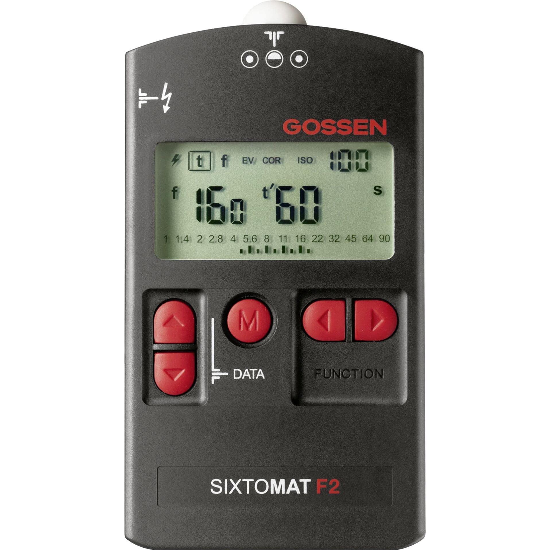 Gossen Sixtomat F2 H264A (Belichtungsmesser), Blitzgerät Zubehör, Schwarz