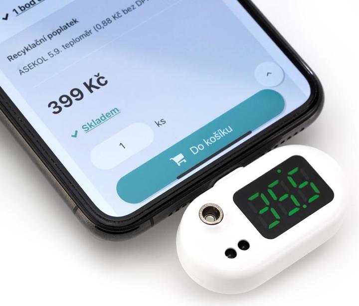 Produktbild Misura Thermometer fürs Handy - Android (Micro USB)