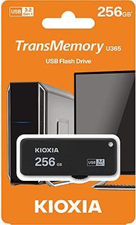 Immagine prodotto Kioxia TransMemory U365 - 256 GB - USB Type-A - 3.2 Gen 1 (3.1 Gen 1) - 150 MB/s - Slide - (256 GB, USB-A)