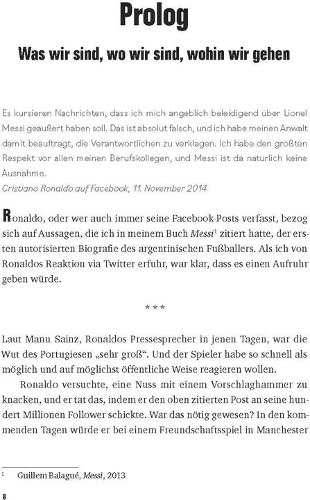 Produktbild Cristiano Ronaldo. Die preisgekrönte Biografie (Deutsch, Guillem Balagué, 2024)