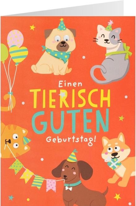 Produktbild Sheepworld Geburtstagskarte - Einen tierisch guten Geburtstag!
