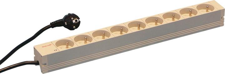 Schroff Panneau de prises 19 (9x, PECO 7/5, 2 m)