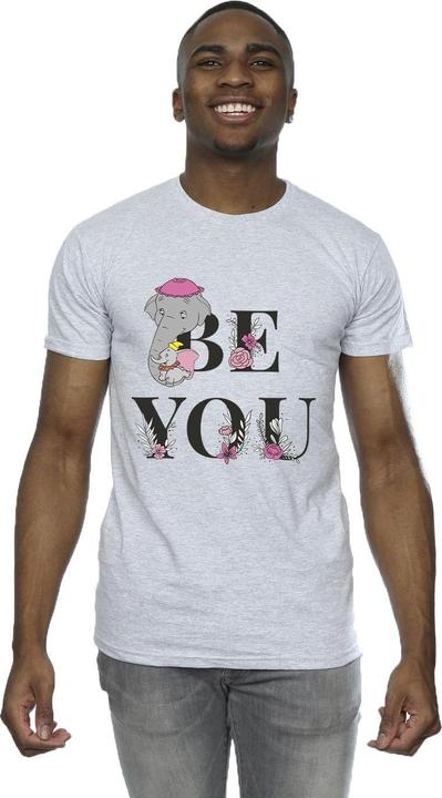 Actual product image Disney Mens Dumbo Be You T-Shirt (S)