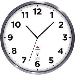 Alba HOREXTRARC" radiogestuurde wandklok, waterdicht, wit / zilver (35.50 cm)