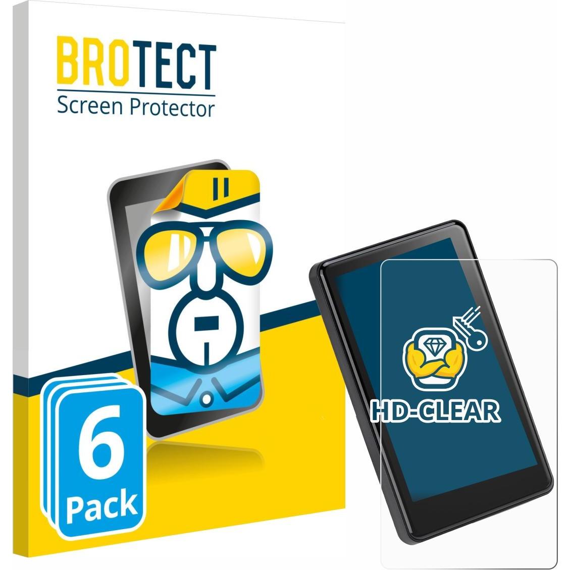 BROTECT, Fahrzeug Navigation Zubehör, Schutzfolie Displayschutz Displayschutzfolie Folie Klar Transparent