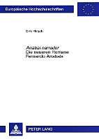Produktbild Arrabal narrador. Die neueren Romane Fernando Arrabals (Deutsch, Erik Hirsch, 2007)