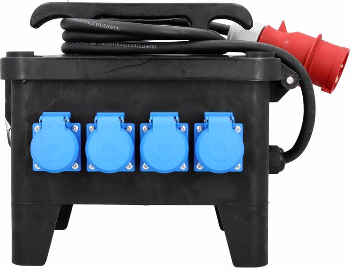 Actual product image As - Schwabe as-Schwabe PRCD-S power distribution board 2.0 m (6 x, CEE, CEE 7/3)