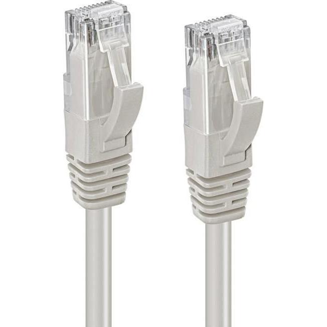 Thumbnail - MicroConnect CAT6A UTP 0.25m Grey LSZH (U/UTP, CAT6a, 0.25 m), Netzwerkkabel