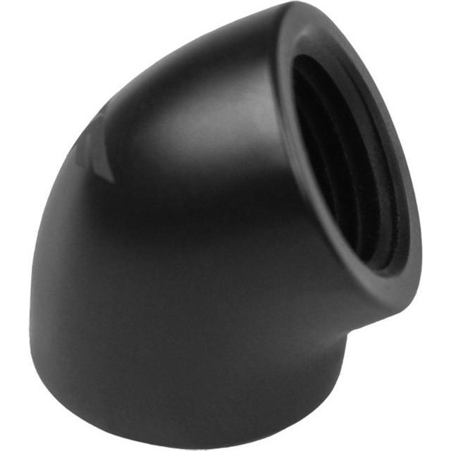 Nanoxia CF 30° Adapter mit 2 x G1/4 Innengewinde, Wasserkühlung Anschluss, Schwarz
