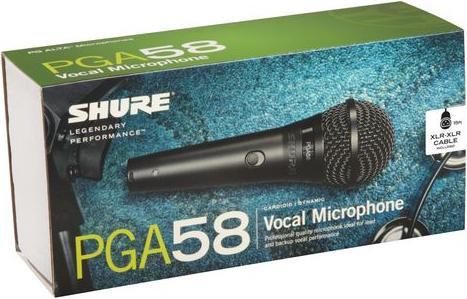 Image du produit Shure Pga58 Xlr
