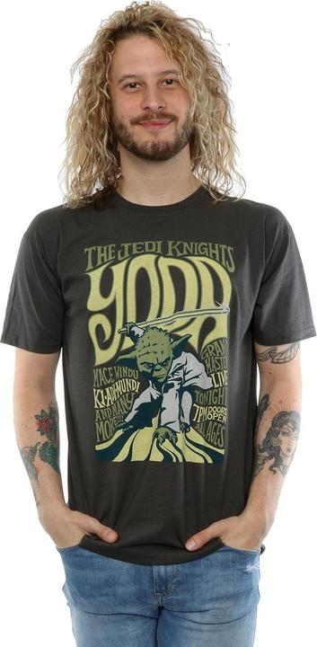 Produktbild Star Wars Yoda Rock Poster TShirt (L)