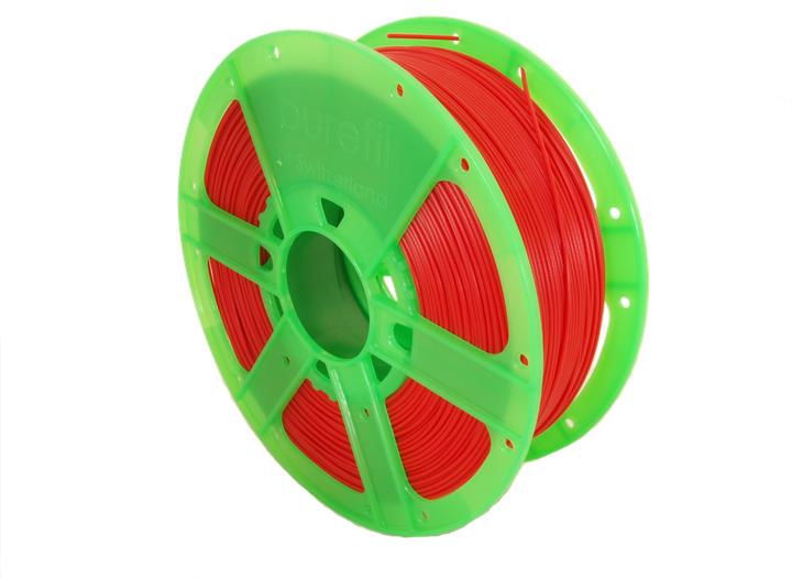 Actual product image Purefil Filament (PLA, 1.75 mm, 1000 g, Red)