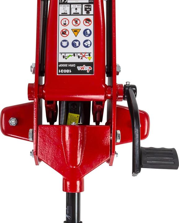 Actual product image Dema Hydraulic jack / Shunting jack 3t